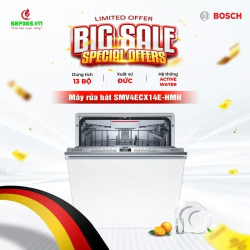 Máy rửa bát Bosch SMV4ECX14E