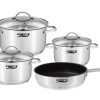 Bộ nồi từ 4 chiếc Chefs EH-CW4430 1 EH CW4430