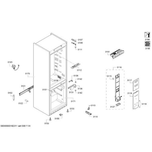 Tủ lạnh Bosch KGN39KL35 3 KGN39KL35 1