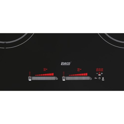 Bảng điều khiển của bếp từ đôi Lorca LCI809