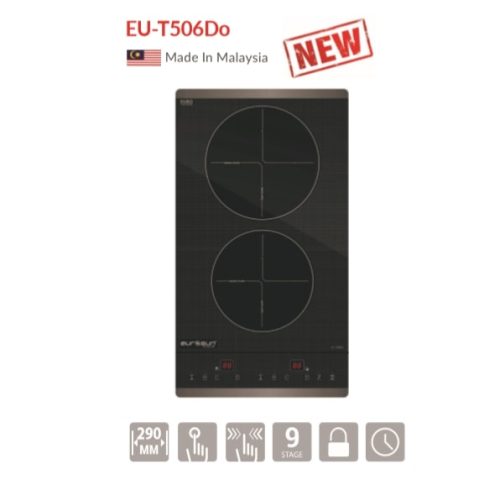Bếp từ domino 2 vùng nấu Eurosun EU-T506Do