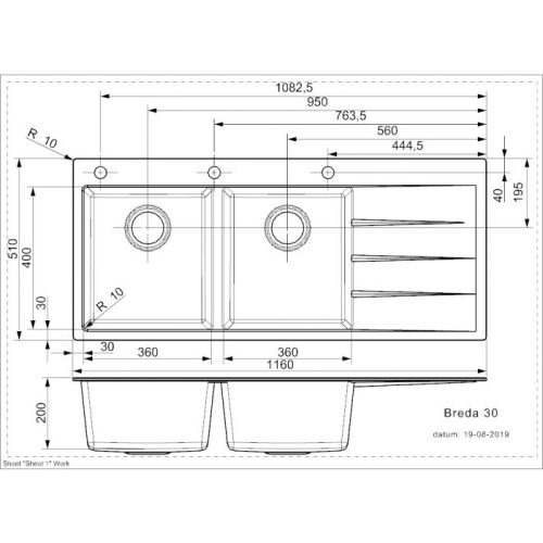 Chậu rửa bát đá Reginox BREDA 30 6 chau rua bat da reginox breda 30 3