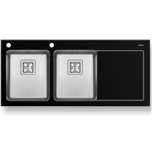 Chậu rửa bát inox BOSCH CRYSTALON (116X52) 2B 1D