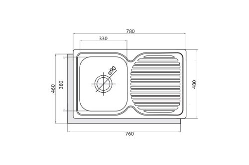 Chậu rửa chén bát Cata CD-1 DER UNIT 4 chau rua chen bat cata cd 1 der unit 2