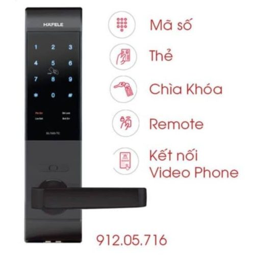 Khóa điện tử Hafele EL7500-TC 912.05.716 4 chức năng của khóa điện tử Hafele EL7500-TC 912.05.716