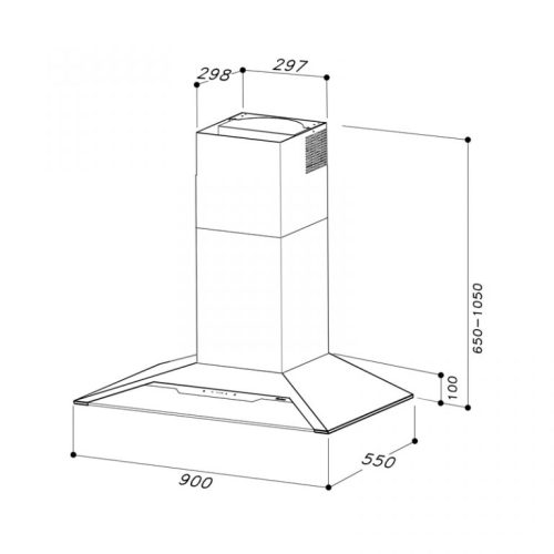 Máy hút áp tường Dudoff Jupiter S (HW-S01S) 3 dudoff jupiter s 1 1