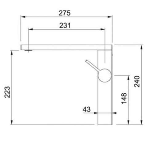 Vòi rửa hiệu Franke CRYSTAL SWIVEL SPOUT 115.0474.672 3 franke crystal swivel spout 1
