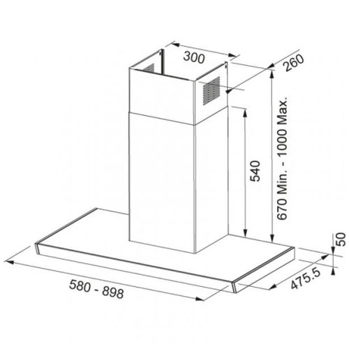 Máy hút khử mùi Franke FS TS 906 W XS CH 110.0377.522 4 franke fs ts 906 w xs ch 1