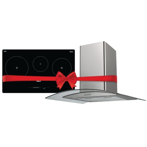 COMBO 25: bếp từ 3 + hút mùi Chefs EH-CBX534