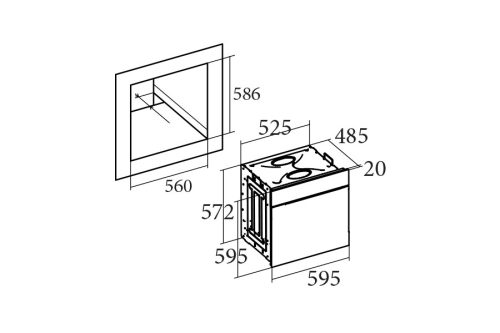 Lò nướng Cata HGR 110 AS BK 4 lo nuong cata hgr 110 as bk 2