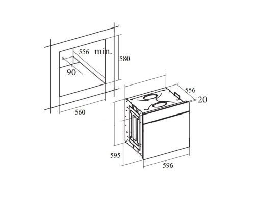 Lò nướng Cata MRA 7108 BK 4 lo nuong cata mra 7108 bk 2