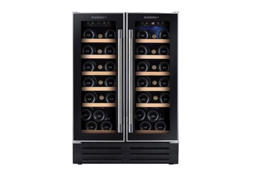 Tủ rượu âm tủ 2 zone NĐ, 2 cánh Rosieres RWCB 60 D