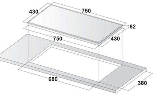 Bếp gas âm Sevilla SV-101 3 sevilla sv 101 1 1