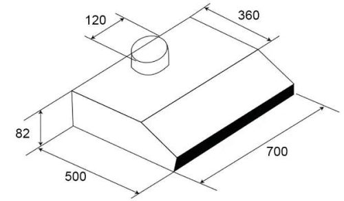 Máy hút mùi Sevilla SV-R70Black 4 sevilla sv r70black 1 1
