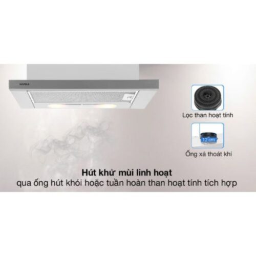 Máy hút khử mùi âm tủ dạng kéo Hafele HH TI60D 539.81.083 4 Tính năng máy hút khử mùi âm tủ dạng kéo Hafele HH TI60D 539.81.083