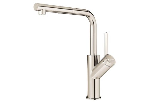 Vòi rửa bát Konox rút dây Artan Nickel