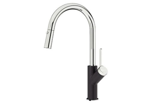 Vòi rửa bát Konox rút dây Ponte Black