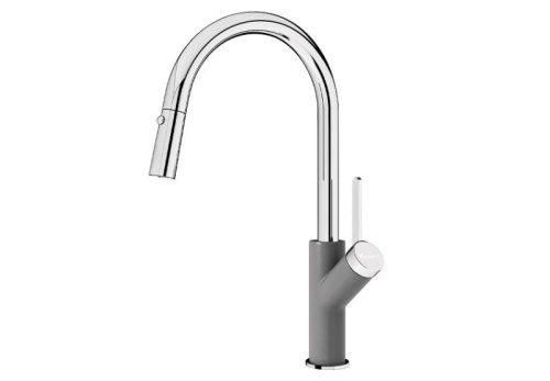 Vòi rửa bát Konox rút dây Ponte Grey