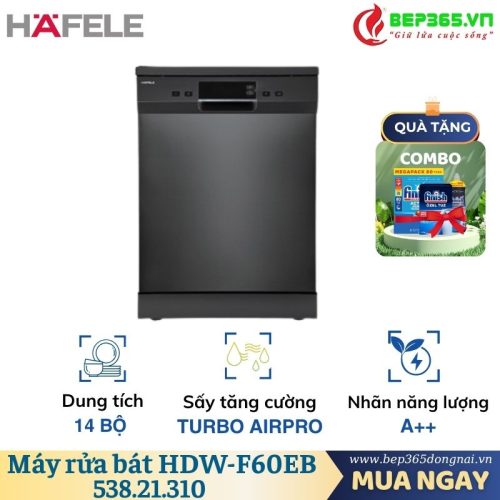 Máy rửa chén độc lập Hafele HDW-F60EB 538.21.310 14 bộ
