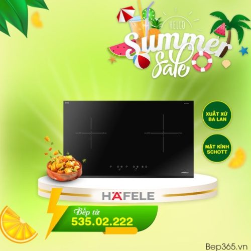 COMBO 12: Bếp từ HC-IS772EA 535.02.222 + Hút mùi Hafele HH WI90B 539.81.175