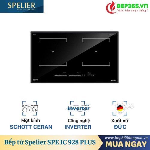 Bếp từ 2 vùng nấu Spelier SPE-IC928 PLUS