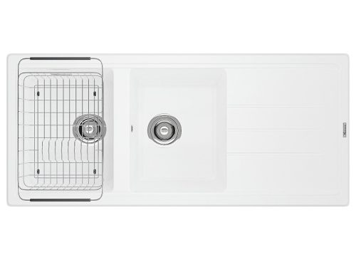 Chậu rửa bát Konox Granite Sink Phoenix 1160 – White Silver