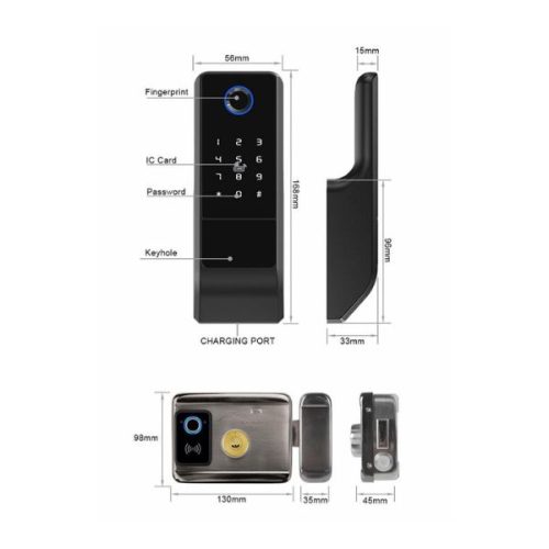 Khóa điện tử thông minh Giovani GSL-W611MD 3 Khóa điện tử thông minh Giovani GSL-W611MD