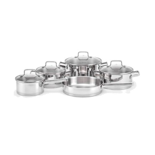 Bộ nồi Inox Malloca ST1119 2 Bộ nồi Inox Malloca ST1119