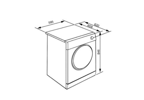 Máy sấy Hafele Smeg DHT82EIN 536.94.547 4 hafele smeg dht82ein 536 94 547 2