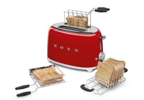 Máy nướng bánh mì Hafele Smeg TSF01RDEU 535.43.669 màu đỏ