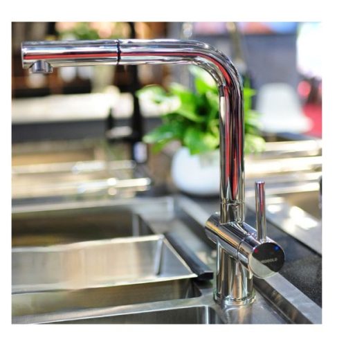 Vòi rửa chén bát Eurogold EUF220BR - có dây rút 3 Vòi rửa chén bát Eurogold EUF220BR - có dây rút