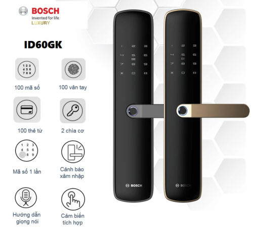 Khóa cửa điện tử BOSCH ID60 EU