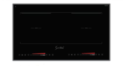 Bếp từ 2 vùng nấu Sevilla SV-MR90 3 bep tu 2 vung nau sevilla sv mr90