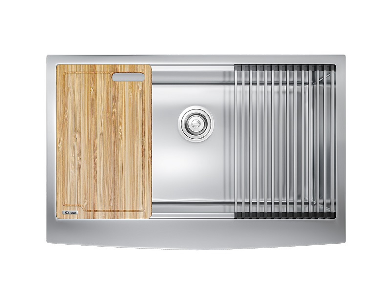 chau-rua-bat-konox-workstation-apron-sink-kn8051as-curve chau rua bat konox workstation apron sink kn8051as curve