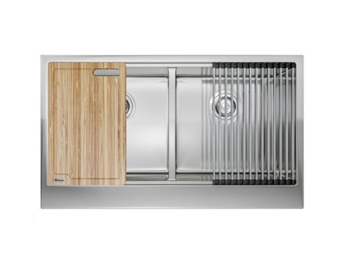 Chậu rửa bát Konox Workstation - Apron Sink KN8751DA Retta