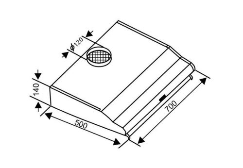 Máy hút mùi âm tủ Sevilla SV-270W 4 may hut mui am tu sevilla sv 270w 2
