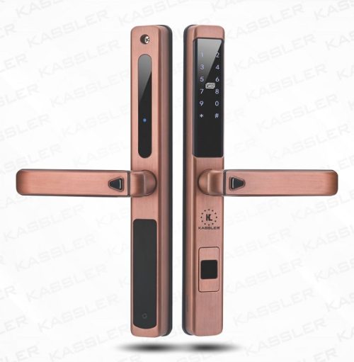 Khóa điện tử Kassler KL-599LX Grey/ Khóa cửa nhôm