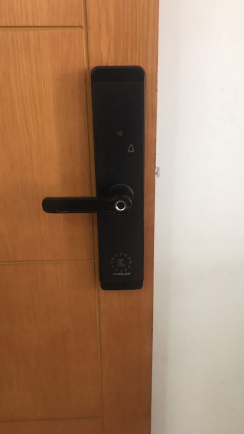 Khóa điện tử Kassler KL 600 BL/ Khóa vân tay 3 khoa dien tu kassler kl 600 bl khoa van tay 1