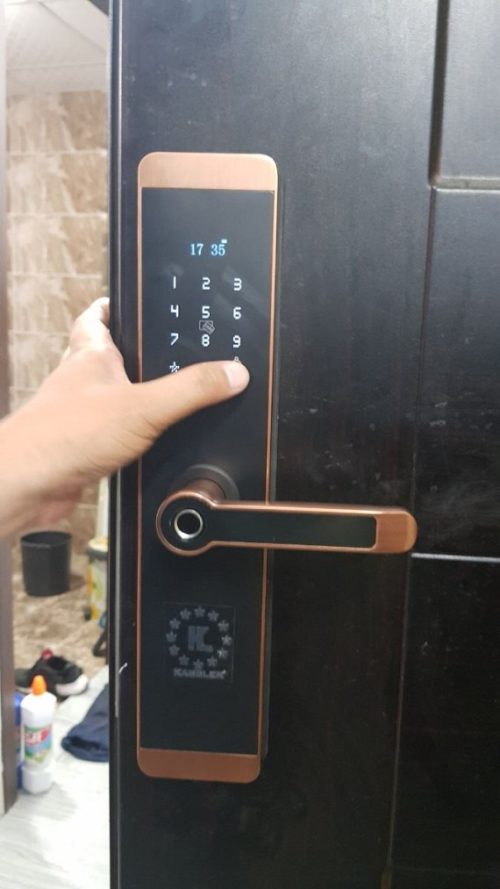 Khóa điện tử Kassler KL 600 COP APP/ Khóa vân tay 3 khoa dien tu kassler kl 600 cop app khoa van tay 1