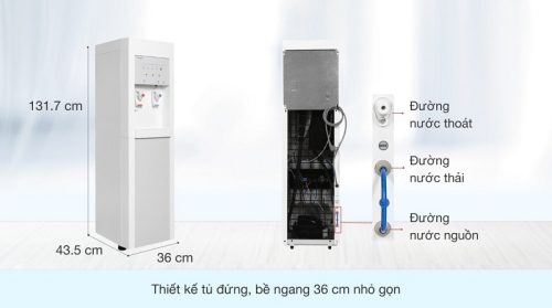 Máy lọc nước RO nóng, lạnh, thường ChungHo CHP-3800ST1 8 CHP 3800ST1 6