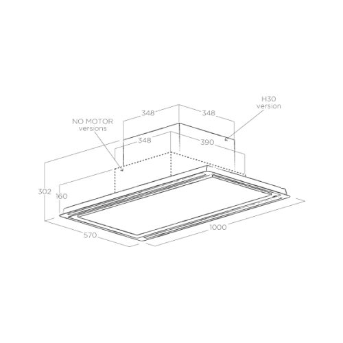 Máy hút mùi Elica HILIGHT H30 IX/A/100 5 may hut mui elica hilight h30 ix a 100 3