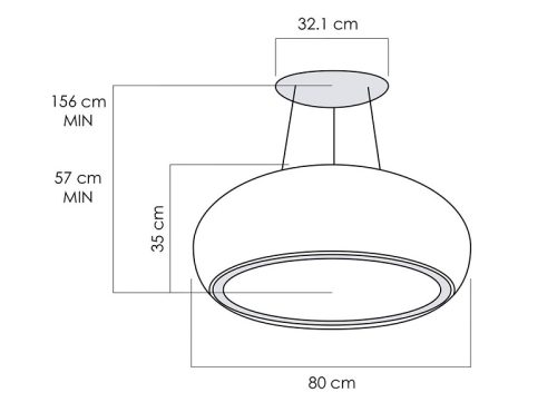 Máy hút mùi Elica SEASHELL IX/F/80 6 may hut mui elica seashell ix f 80 5