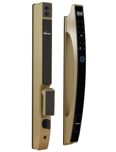 Khóa cửa điện tử chống nước Demax SL802 CG App Wifi