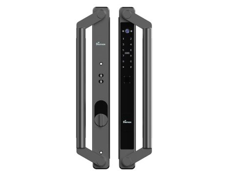 Khóa cửa đại sảnh biệt thự nhận diện khuôn mặt Demax SL908 GS Lux App Wifi