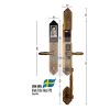 Khóa cửa đại sảnh - biệt thự Demax SL888 24K Brass App Wifi 2 sl986 gb app wifi