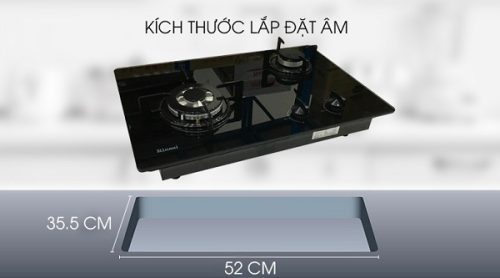Bếp Gas Âm RINNAI RVB-6SDQ(B) 3 bep gas rinnai RVB 6SDQB 1