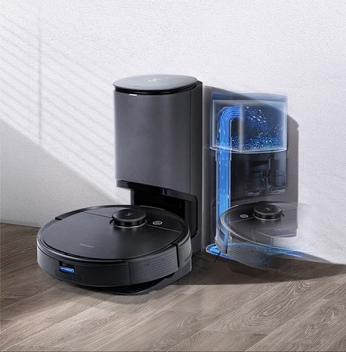 deebot-n8-pro (2) Ảnh Dock sạc hút rác tự động cho Deebot N8 Pro – Bản Quốc Tế