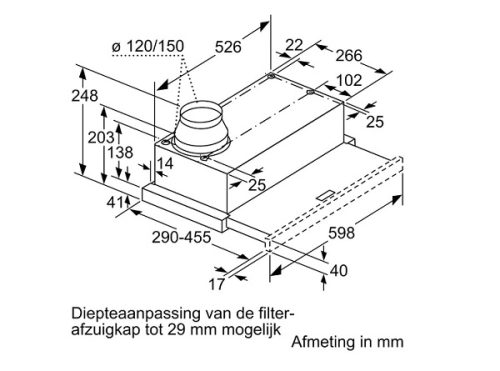 Máy hút mùi âm tủ Siemens LI64MB521 4 may hut mui am tu siemens li64mb521 3