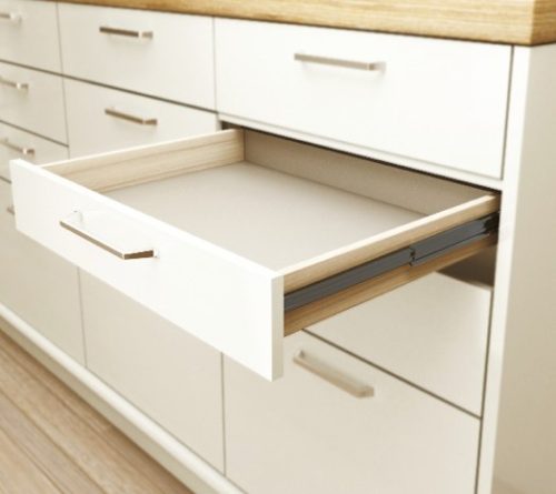 Ray bi giảm chấn 350mm Hafele 494.02.072