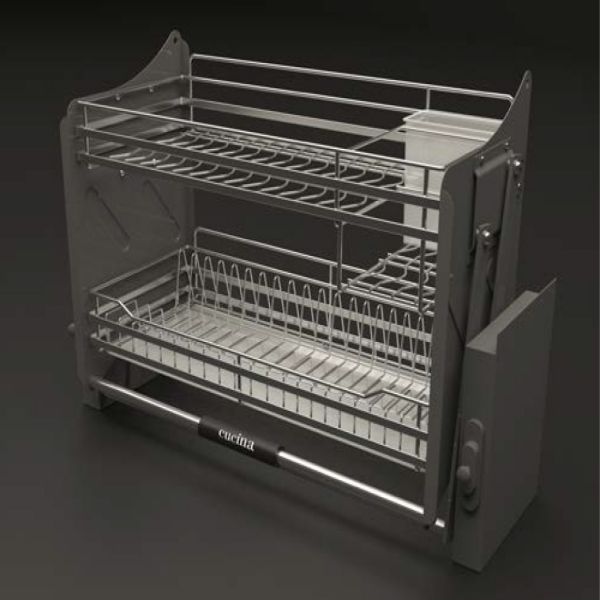 Bộ rổ bát đĩa Hafele Lento 504.76.143 900mm Bộ rổ bát đĩa Hafele Lento 504.76.143 900mm